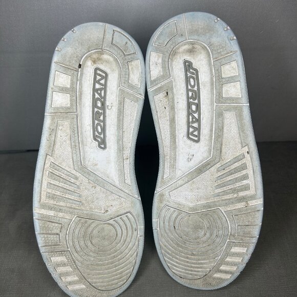 Nike Air Jordan 3 Retro Pure Money Triple White Elephant Print Sneakers - Picture 10 of 10